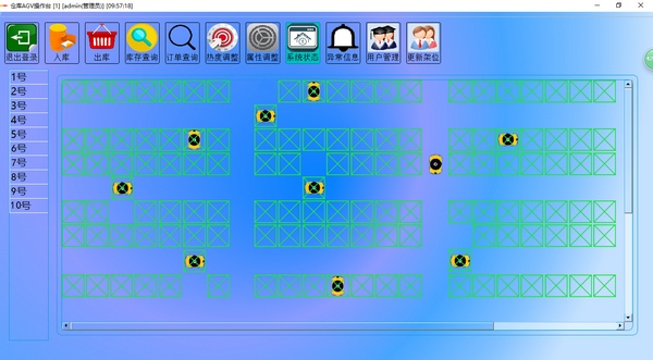 ŷ����ά�����ִܲ�AGV���ϵͳ