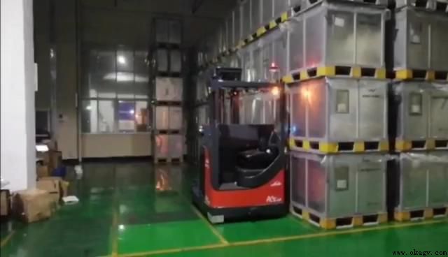 ŷ����λ����泵agv�ֳ�ȡ��Ӧ����Ƶ