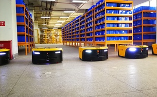 ����AGV��ҵ�������ѣ����ͻΧ��