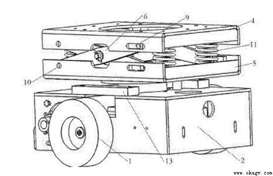 AGV�������𸡶��ṹ�Աȷ���